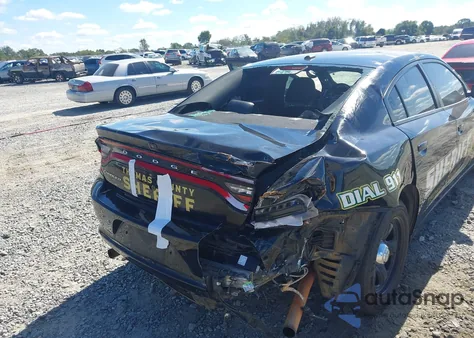 2019 Dodge Charger Police Rwd from USA, damaged, VIN 2C3CDXAT2KH627434